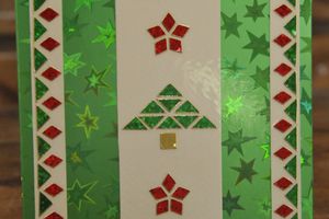 Carte Creative Jewels Sapins de Noël