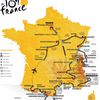 La carte du Tour de France 2009