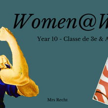 Chapter 4 : WW2, Women at War