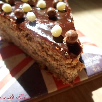 G?teau banane-chocolat: Je dis Non au gaspillage et Oui à la gourmandise..