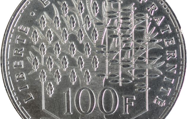 100 francs Panthéon 1982 France