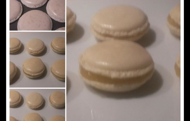 Macaron  à la meringue Italienne à la vanille (Kitchenaid)