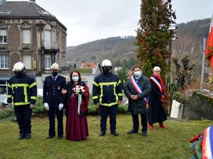 Sainte-Barbe des sapeurs-pompiers d'Algrange en 2021