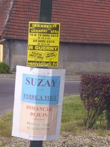 Chronique du Vendredi 07 juin 2013 : 2 Foires à tout dans l'Eure