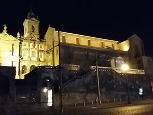 Eglise de Sao Francisco, de nuit et de jour