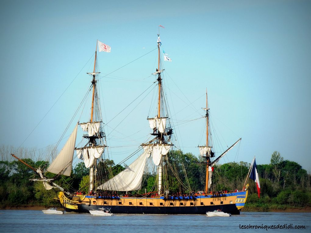 L'Hermione revient à Bordeaux