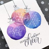 Holiday Card Series 2017 - Day 9 - Easy DIY Card with Minimal Supplies