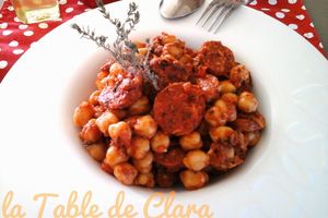 Pois chiches à l'espagnole 