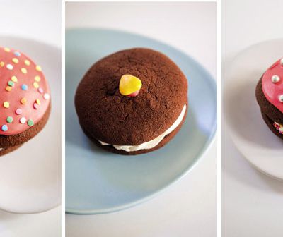 Un nouveau venu sur la planète gourmande de Miss Gudule: le Whoopie pie!!!