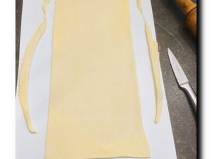 Croissants pâte feuilletée levée