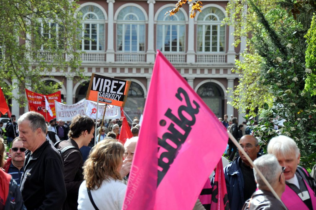 Défilé du 1er mai 2012 à Mulhouse