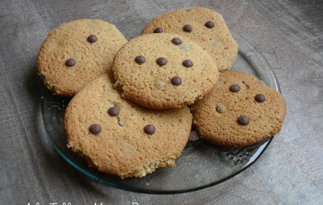 Cookies chocolat noir vanille