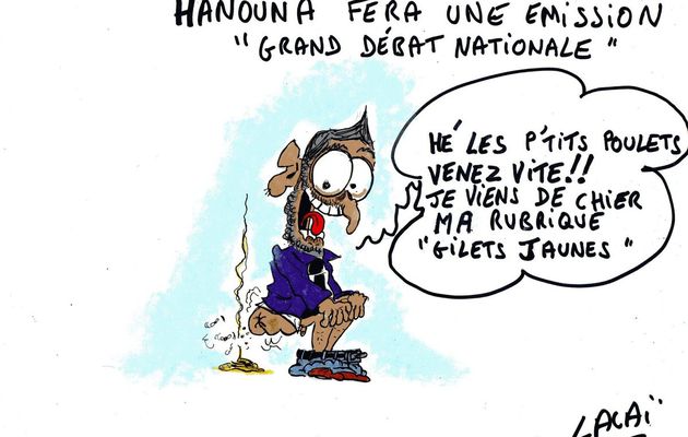 hanouna va animer un grand debat national...