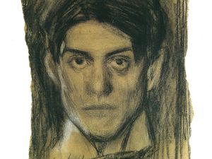 Autoportrait de Picasso + autoportrait de Munch : deux visages rendus expressifs par le "regard-caméra"