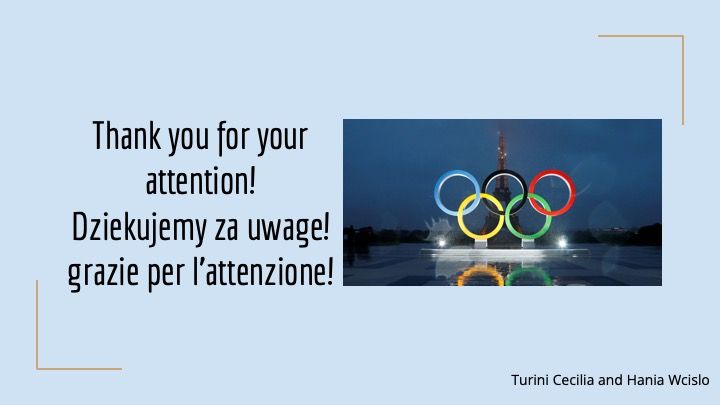 IT23 Olympic games research