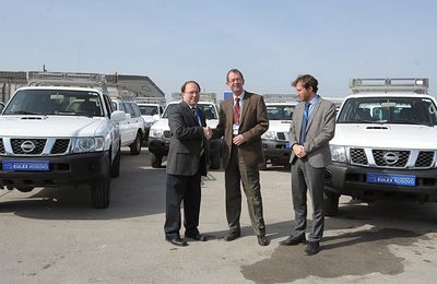 EULEX fait un don de véhicules de la Mission de surveillance spéciale OSCE en Ukraine