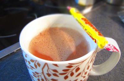 Chocolat chaud maison au Carambar