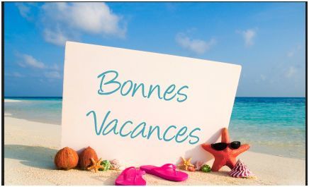 C'est les vacances !