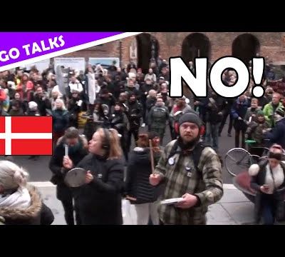 Le #Danemark dit NON à la loi de #confinement et à la #vaccination obligatoire #PeoplePower