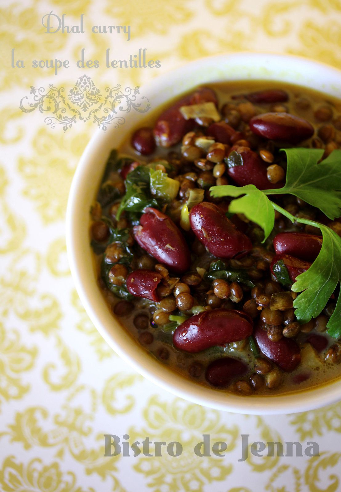 Dhal curry - la soupe des lentilles 