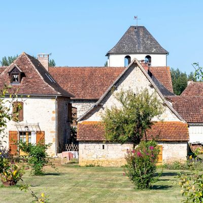 Condat dans le Lot, un village beau et paisible.