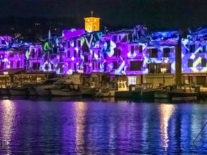 ILLUMINATIONS DE NOËL SUR LE PORT DE CASSIS