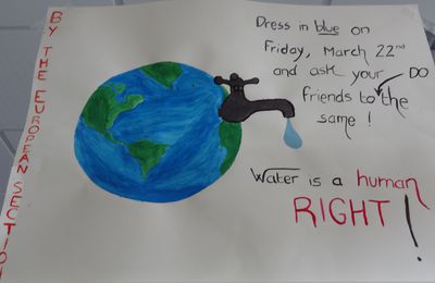 The 'World Water Day' posters