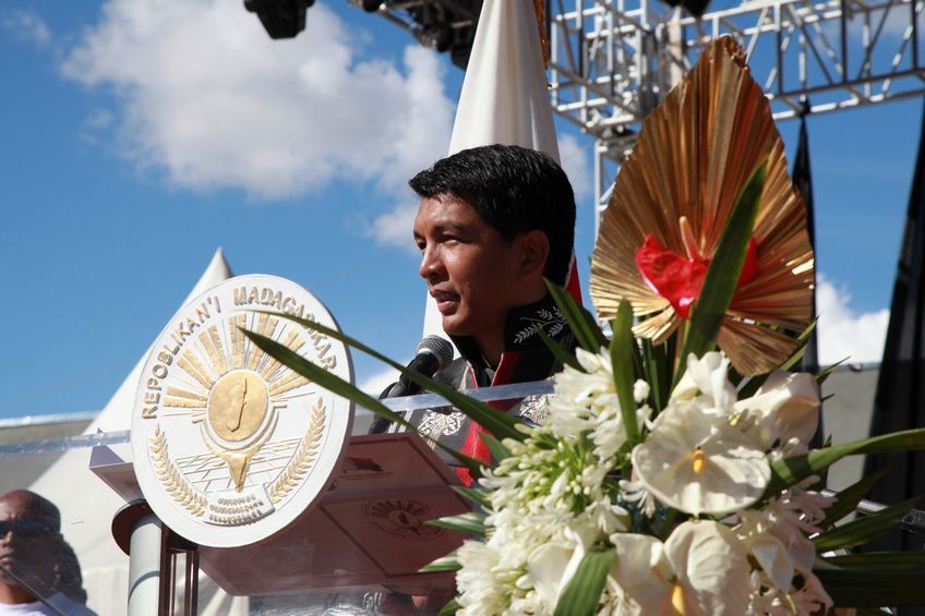 Dans le cadre du IIè anniversaire de la IVèRépublique, le couple présidentiel, Andry et Mialy Rajoelina, a inauguré le «Coliseum de Madagascar» sis à Antsonjombe. 5è partie. Photos: Harilala Randrianarison