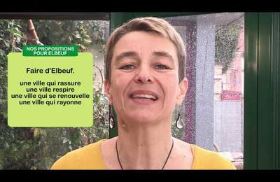 les propositions de Valérie Auvray, candidate aux élections municipales à Elbeuf