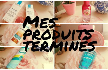 Mes produits finis... depuis longtemps !