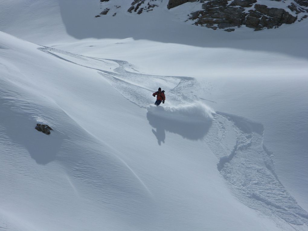 http://www.geromegualaguidechamonix.com Souvenirs d'Hiver en Hors Pistes, Free Ride, ski de randonnées, Héliski, alpinisme...(Photos prises et appartenants à Gérôme GUALA)