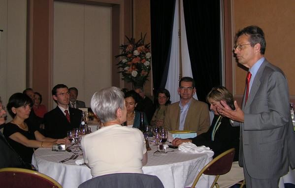 Passation de pouvoir au Rotary club Paris Notre Dame