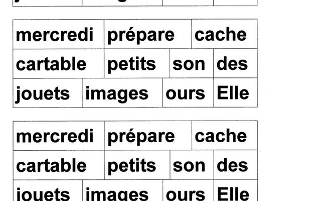 Lecture de l'album "Justine entre au CP", épisode 3, mots à classer par nature