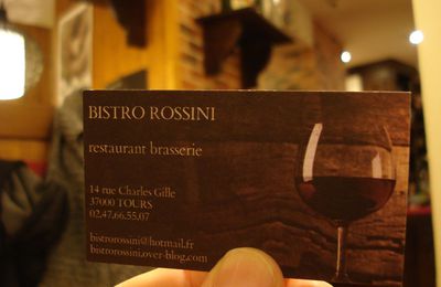 Bistro Rossini à TOURS proche de la gare