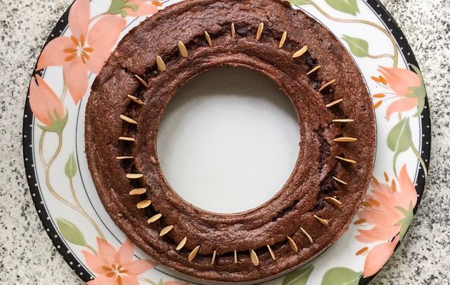 Recette : Couronne moelleuse chocolat/courgette