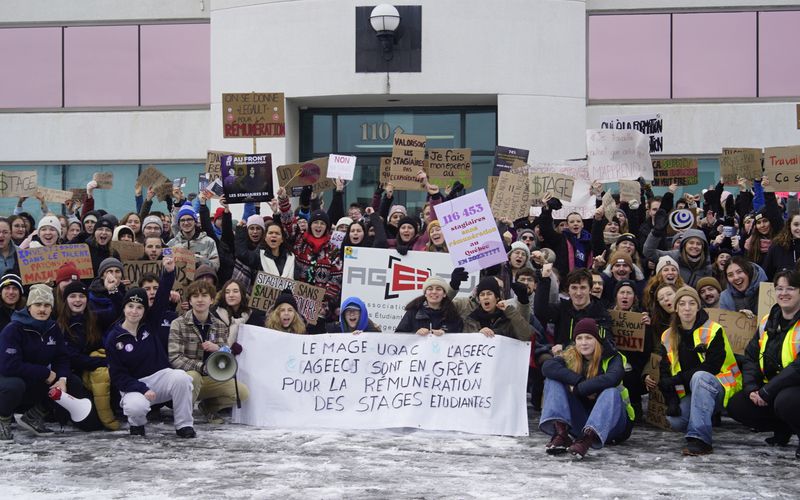 “Les stagiaires méritent un salaire”, au Québec, les étudiants lèvent le poing