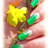 Nail art printemps