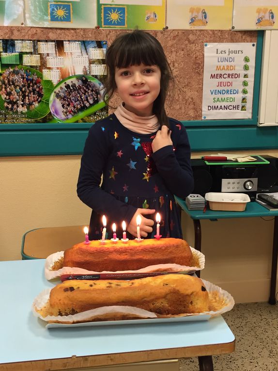 D'autres anniversaires dans la classe de GS/CP...