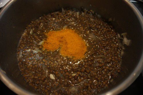 Ajout du curcuma