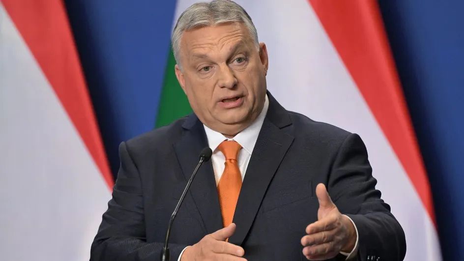 Le Premier ministre hongrois, Viktor Orban, à Budapest (Hongrie), le 6 avril 2022.  (ATTILA KISBENEDEK / AFP)