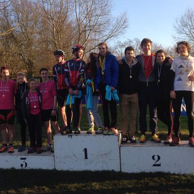 3 équipes du lycée engagées dans le Run&Bike régional à Lievin et une deuxième place sous le soleil du Pas-de-Calais