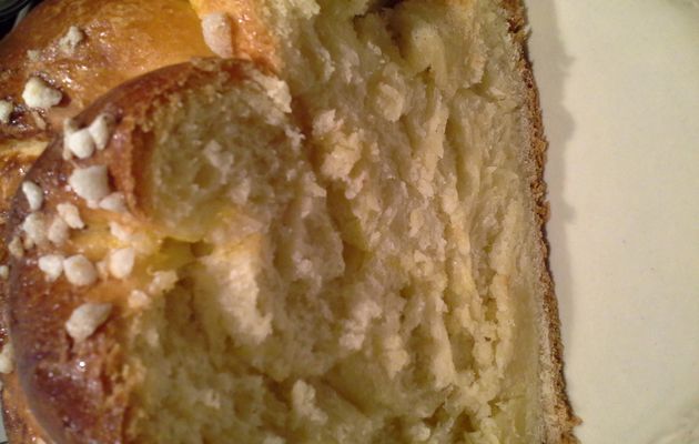 brioche (russe) hyper  moelleuse et gonflée