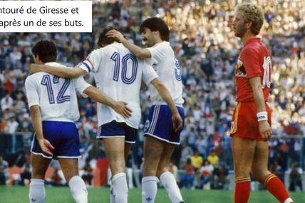 Championnat d'Europe des nations 1984 en France, Groupe 1: France - Belgique
