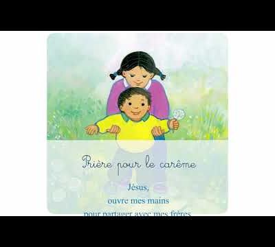 Prière du matin - avec les enfants - mardi 31 3