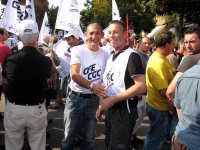 Participation massive de la CFE-CGC à METZ à la manifestation contre "cette réforme des retraites"