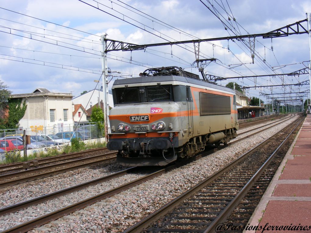 Locomotives électriques à courant continu.