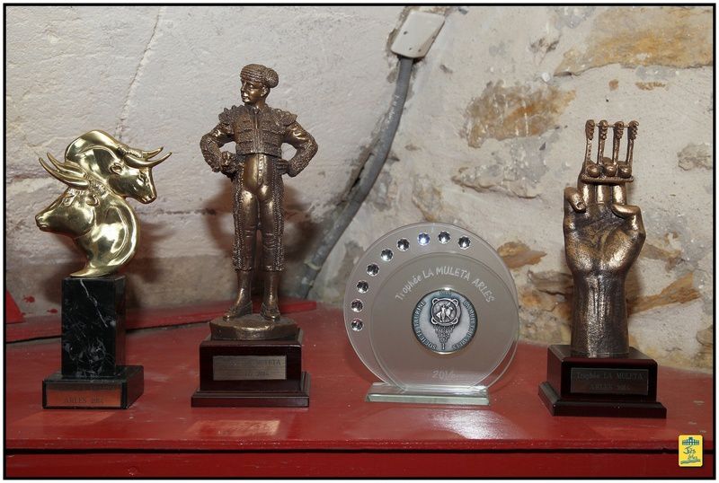Vendredi 5 décembre 2014 Soirée de remise des trophées 2014 de la Société taurine La Muleta d'Arles