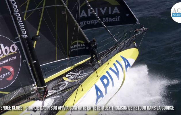 Vendée Globe - Dalin et Ruyant, 360 milles devant Le Cam, Thomson de retour !