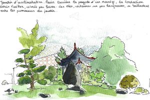 52e sketchcrawl au jardin d'acclimatation