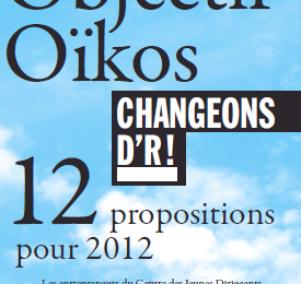 Oïkos, un chemin, une chance, pour les Français et les européens